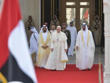 Pope Francis became the first pope to visit the Arabian peninsula when he landed in Abu Dhabi on Feb 4, 2019.