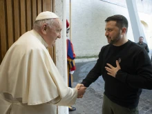 Pope Francis met Ukraine's President Volodymyr Zelenskyy at the Vatican on May 13, 2023, their first meeting since the start of the full-scale war with Russia.