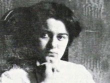 Edith Stein, pictured as a student in 1913-1914.