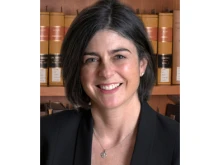 Elizabeth Kirk, research associate and lecturer at CUA's Columbus School of Law.