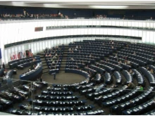 The European Parliament in Strasbourg, France.
