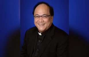 Pope Leo XIV on Aug. 29, 2025, appointed Father Andres Ligot as auxiliary bishop of the Diocese of San Jose, California. Credit: Photo courtesy of the Diocese of San Jose