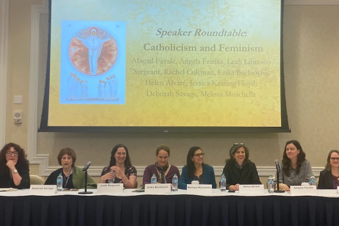 Catholicism and Feminism panel March 2025