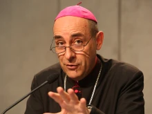Cardinal Víctor Manuel Fernández, pictured here in 2014, took up his new post as prefect of the Dicastery for the Doctrine of the Faith in September 2023.