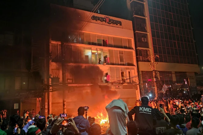 Uprising in Bangladesh