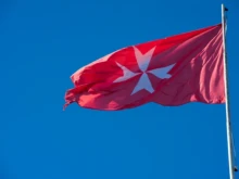The flag of the Sovereign Military Order of Malta.