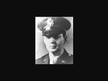 Father John P. Washington, one of the 'Four Chaplains' who gave their lives to save others during the sinking of the SS Dorchester, Feb. 3, 1943.x