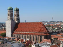 The Frauenkirche, the cathedral of the Archdiocese of Munich and Freising.