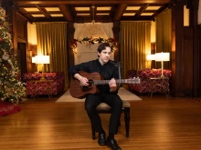 Father David Michael Moses takes part in UST MAX Studios Great, Big Christmas Show.