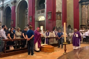 Funeral of Father Matteo Balzano