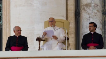 Pope Leo XIV spoke about the solution for restless hearts in his catechesis at the general audience in St. Peter’s Square on Dec. 17. 2025.