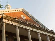 The exterior of Georgetown University's School of Medicine in Washington, D.C.