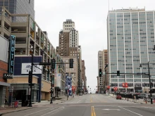 Downtown Kansas City, Kansas.