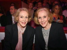 Alice Kessler and Ellen Kessler attend the Circus Krone Christmas Premiere at Circus Krone on Dec. 25, 2022, in Munich, Germany. The twin sisters ended their lives by assisted suicide at their home in Grünwald, close to Munich, on Monday, Nov. 17, 2025.