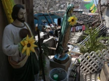 View of damages caused by the passage of Hurricane Otis in Acapulco, Guerrero State, Mexico, on Oct. 31, 2023. Otis smashed into the port city early on Oct. 25 with winds of 165 miles per hour, leaving a trail of destruction.