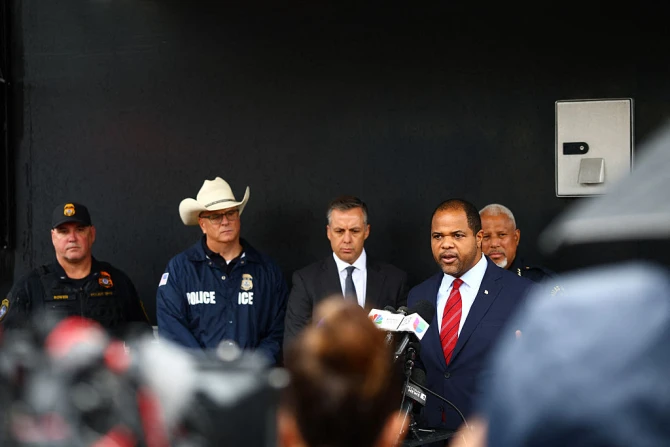 Mayor of Dallas Eric Johnson