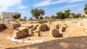 The ancient Aqaba Church witnesses to early Christianity in Jordan.