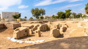 The ancient Aqaba Church witnesses to early Christianity in Jordan.