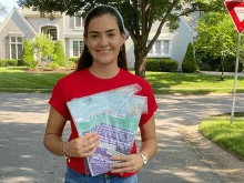 Students for Life Action volunteer Grace Hartsock