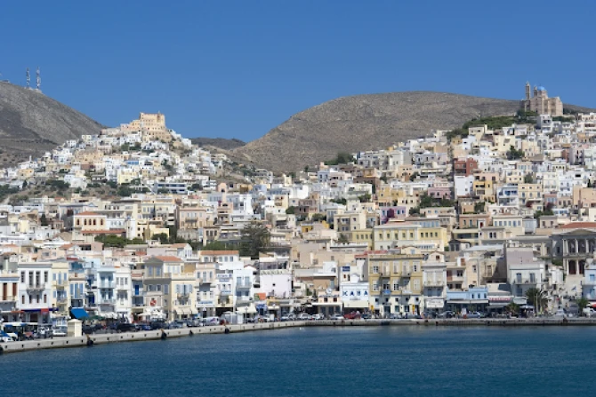 Greek island of Syros