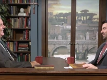 In 1993 Marcus Grodi (left) founded the Coming Home Network. It is currently led by his son JonMarc Grodi (right).