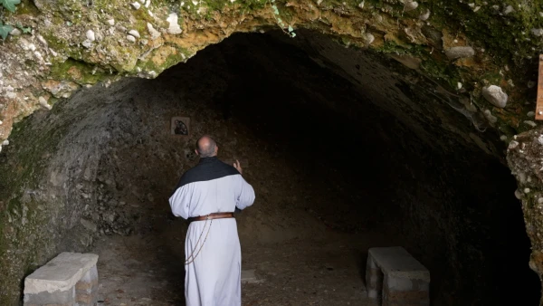 The grotto near Deliceto, Italy, where St. Alphonsus Liguori was inspired to write "Tu Scendi Dalle Stelle," one of the most beloved Christmas carols in Italy. Credit: Gianpiero Passalia/EWTN News