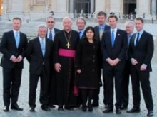 UK delegation to the Holy See Feb. 14-15. 