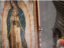 Image of Our Lady of Guadalupe in the Vatican.