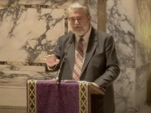 “The foolishness of divine condescension urges that we lay aside our educated conceit in approaching the biblical words. It calls for intellectual humility in which the mind bows before the mystery,” Hahn indicated during his April 4, 2025, address.