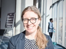 Anna Halpine, CEO of FEMM Foundation, at SEEK 2025 in Salt Lake City on Jan. 3, 2025.