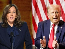Democratic presidential candidate Vice President Kamala Harris and Republican presidential nominee Donald Trump.