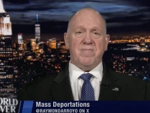 U.S. Border czar Tom Homan defended the morality of the Trump administration’s enforcement policies.