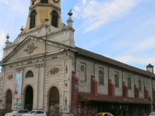 The Franciscan Recollects church in Santiago, Chile.