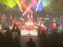 Some say the theatrical presentation of the Christmas Eve Mass at St. Sabina Church in Chicago went too far.