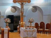 The tabernacle belonging to St. Bartholomew the Apostle Catholic Church in Katy, Texas, was stolen May 8, 2022.