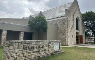 Notre Dame Catholic Church in Kerrville, Texas. Credit: Sophie Abuzeid