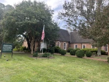 The National Shrine of Our Lady of Walsingham sits near the campus of the College of William and Mary in Williamsburg, Virginia, Wednesday, Sept. 24, 2025.