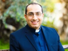 Bishop Iyad Twal, auxiliary bishop of the Patriarchal Diocese of Jerusalem of the Latins for Jordan.