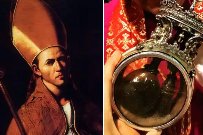 Miracle of the liquefaction of blood of St. Januarius is repeated in Naples, Italy