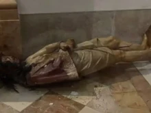 On Feb. 2, 2023, a vandal desecrated an image of Jesus at the Church of the Flagellation located on the Via Dolorosa in Jerusalem, the route that Christ walked to Mount Calvary, where he was crucified.