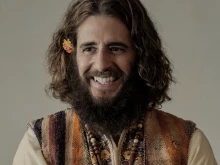 Jonathan Roumie as Lonnie Frisbee in "Jesus Revolution."