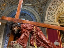 The Church of St. Mary of Jesus in Valletta, Malta.