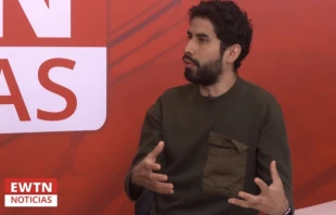 Jonatan Medina, son of evangelical pastors, shares how he converted to the Catholic faith. Credit: EWTN News