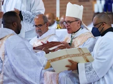 The Josephite priests offer prayers, eucharistic Holy Hours, and litanies to the Sacred Heart of Jesus, to whom the order has had a devotion during the more than 150 years of ministry dedicated to serving African Americans in the United States.