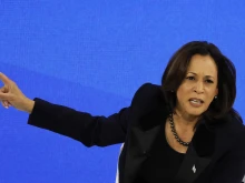 U.S. Vice President Kamala Harris in New York City on Nov. 29, 2023.