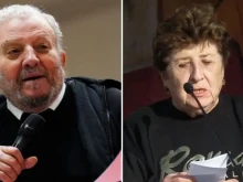 The co-initiators of the Neocatechumenal Way, Kiko Argüello and Carmen Hernández.