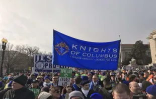The 2019 March for Life.   Knights of Columbus