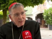 Cardinal Kurt Koch during an interview with EWTN News.