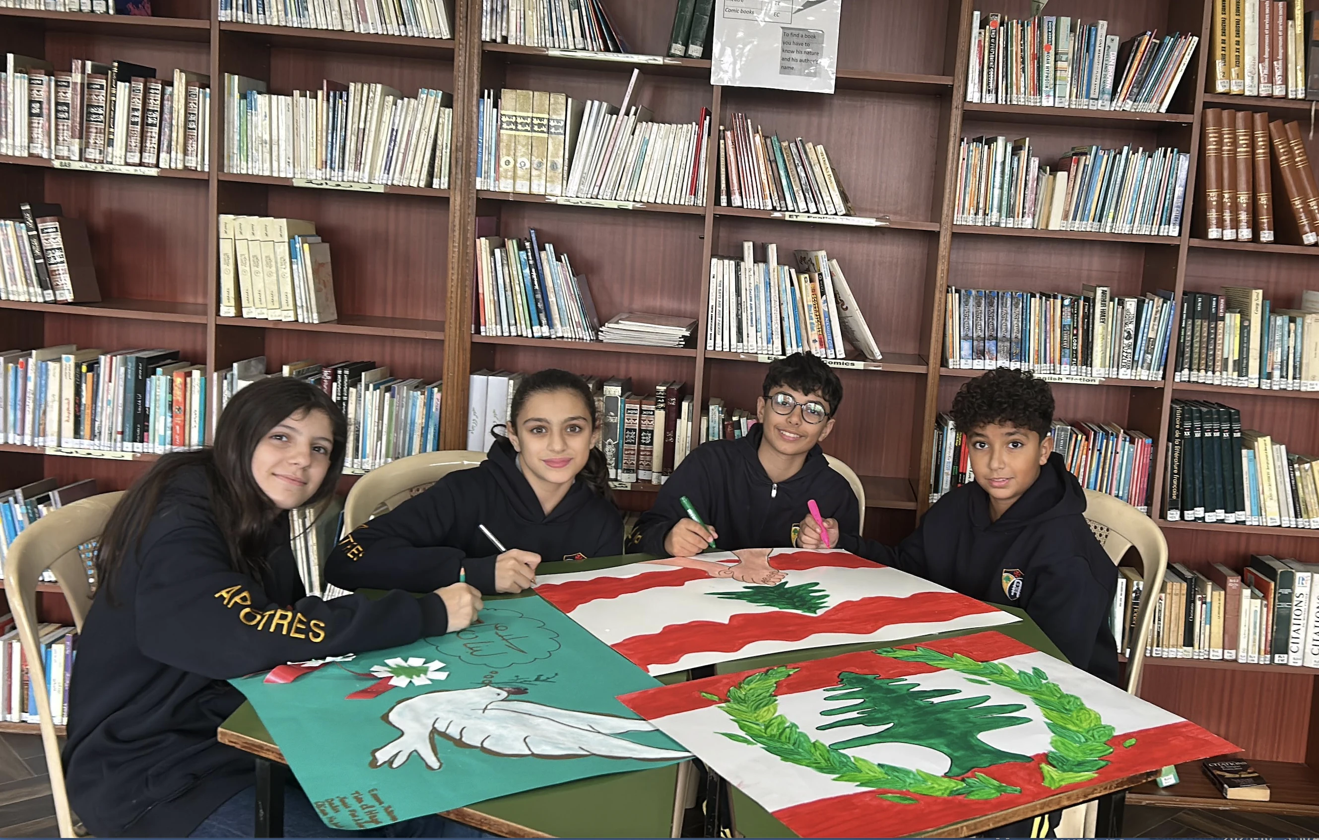 Lebanese students prepare for Pope Leo XIV’s historic visit with heartfelt letters