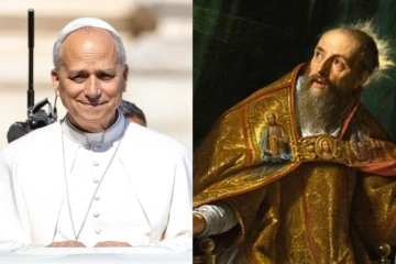 Pope Leo XIV and St. Augustine